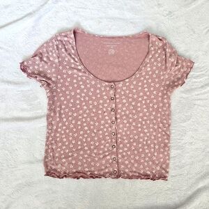 American Eagle soft & sexy ribbed tee